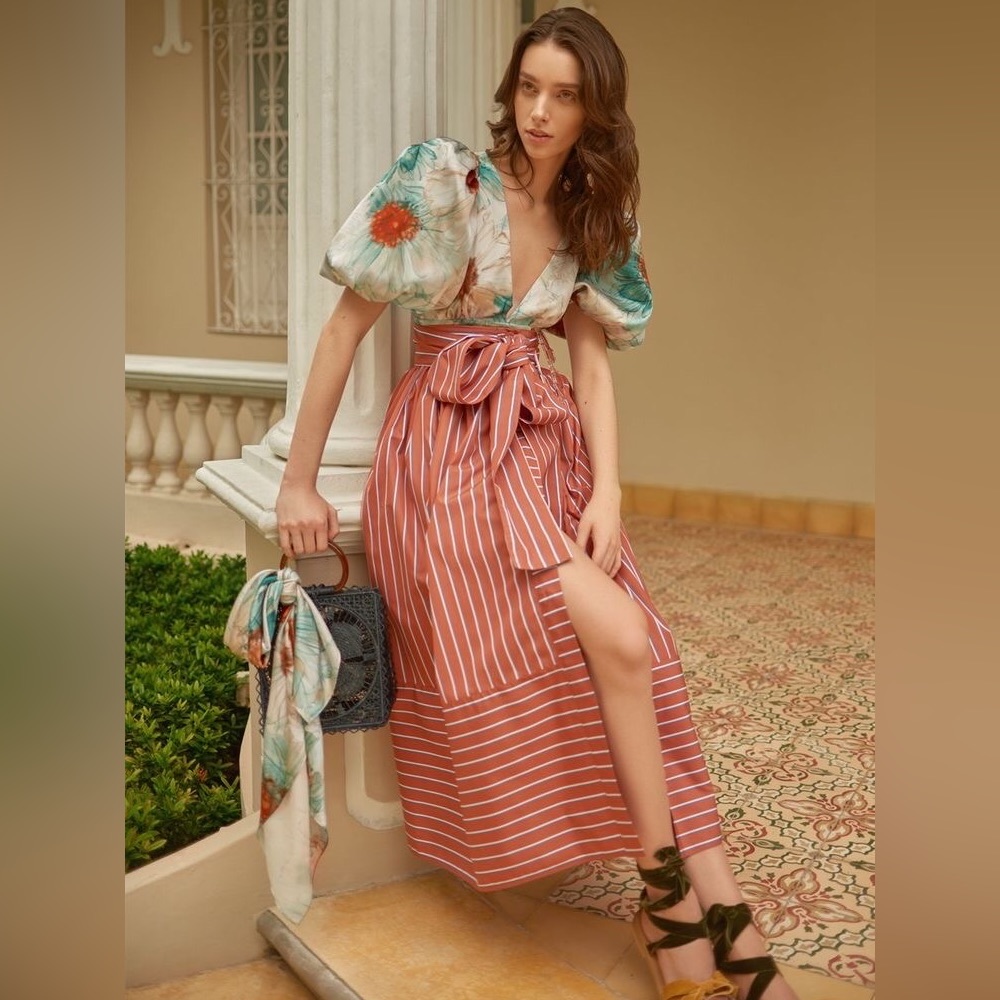 ISO Silvia Tcherassi Blouse and Skirt